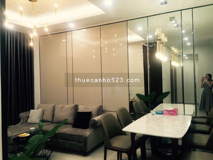 Căn hộ The Sun Avenue 75m2, 2PN, 2WC, Giá thuê 14 triệu/tháng, nhà mới đẹp