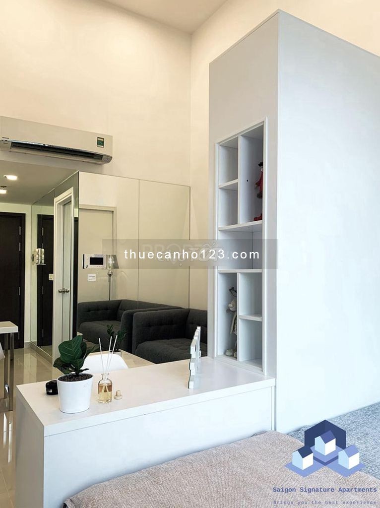 Cho thuê căn hộ tại dự án chung cư Saigon Royal Residence, 30m2, 1PN, Đầy đủ tiện nghi