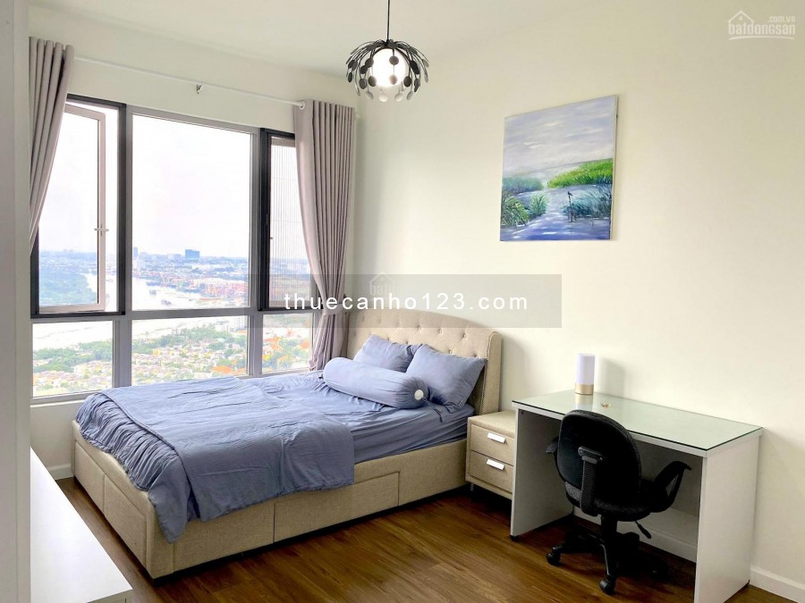 Cho thuê căn hộ rộng 60m2, cc Estella Heights, tầng cao, có view đẹp, 2 PN, giá 18 triệu/tháng