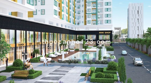Cho thuê căn hộ chung cư Melody Residences, Tân Phú, 75m2, 2PN