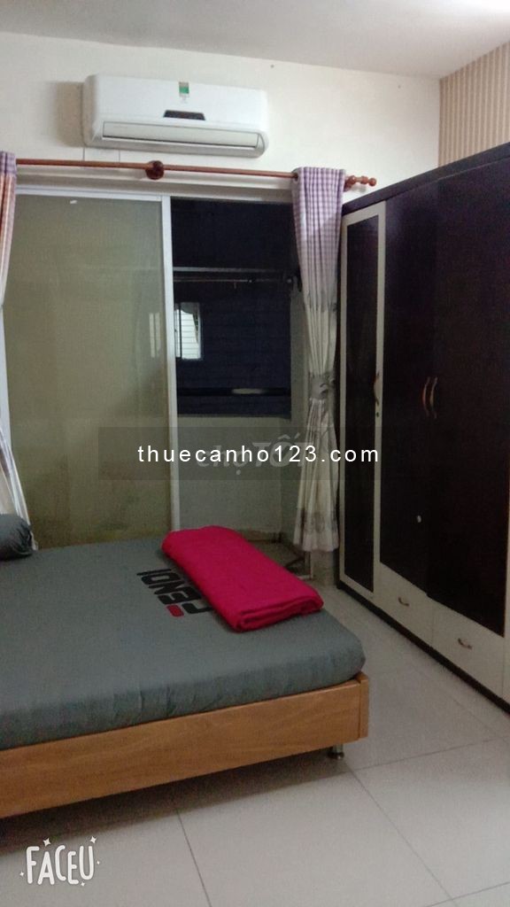 Cho thuê căn hộ chung cư Phú Thạnh 1, 45m2, 1 phòng ngủ, 1 phòng vệ sinh, giá thuê 6 triệu/tháng