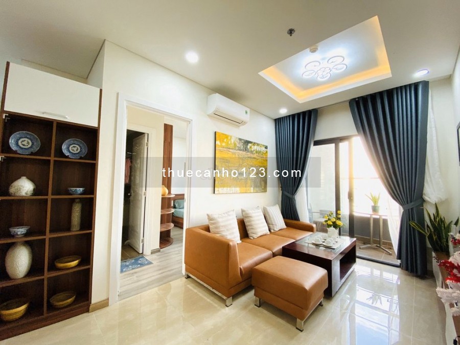 Cho thuê căn hộ chung cư Monarchy, 2PN, 2WC, tầng cao view Sông Hàn siêu đẹp