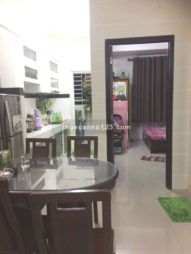 Cho thuê căn hộ 50m2, 1PN trong chung cư Belleza Quận 7. Giá chỉ 6tr/tháng, nhà trống dọn vào ngay