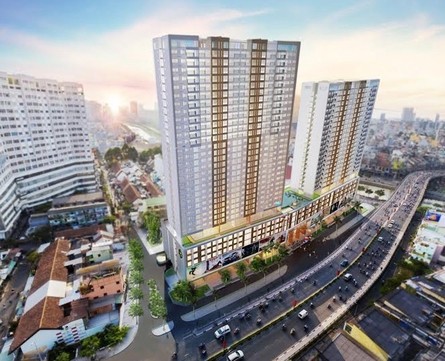 Cho thuê căn hộ chung cư River Gate, 35m2, 1PN, 1WC, Full nội thất