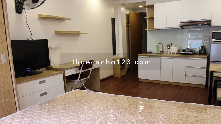 [ID: 10] Cho thuê căn hộ dịch vụ giá rẻ tại Hàm Long, Hoàn Kiếm, 30m2, studio, đầy đủ nội thất
