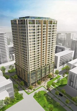 Cho thuê căn hộ Mỹ Sơn Tower, 70m2, 2PN, 2WC, Nội thất cơ bản giá 9 triệu/tháng