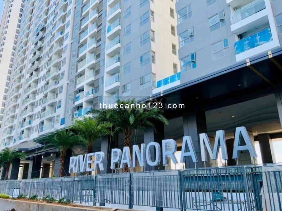 Cho thuê căn hộ cao cấp River Panorama Hoàng Quốc Việt, Quận 7. 64.5m2, 2PN, 2WC
