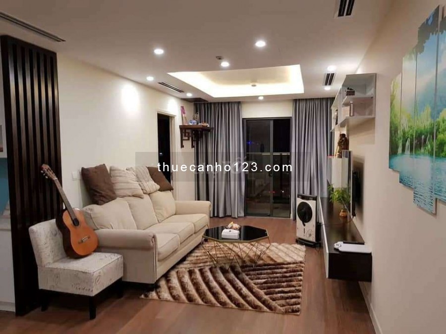 Cho thuê căn hộ cao cấp 75m2, 2PN, Full nội thất xịn xò sang chảnh, tại Season Avenue Mỗ Lao - Hà Đông