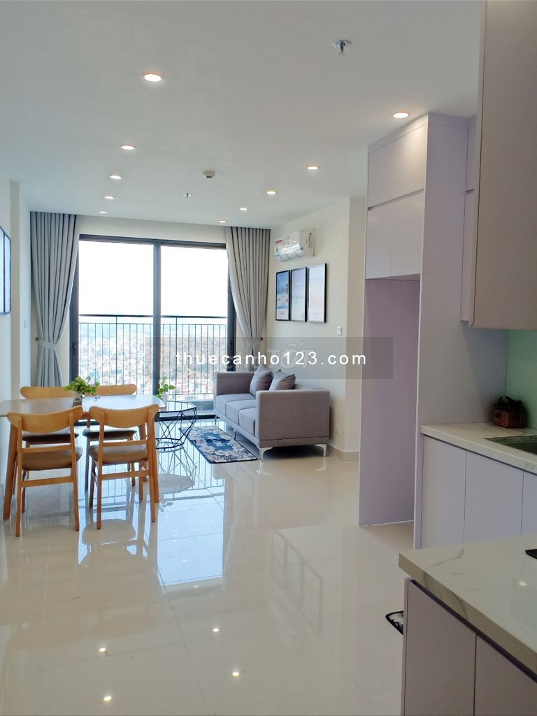 Cho thuê căn hộ chung cư Vinhomes smart city 55m2, 2PN Giá thuê 8tr5/tháng