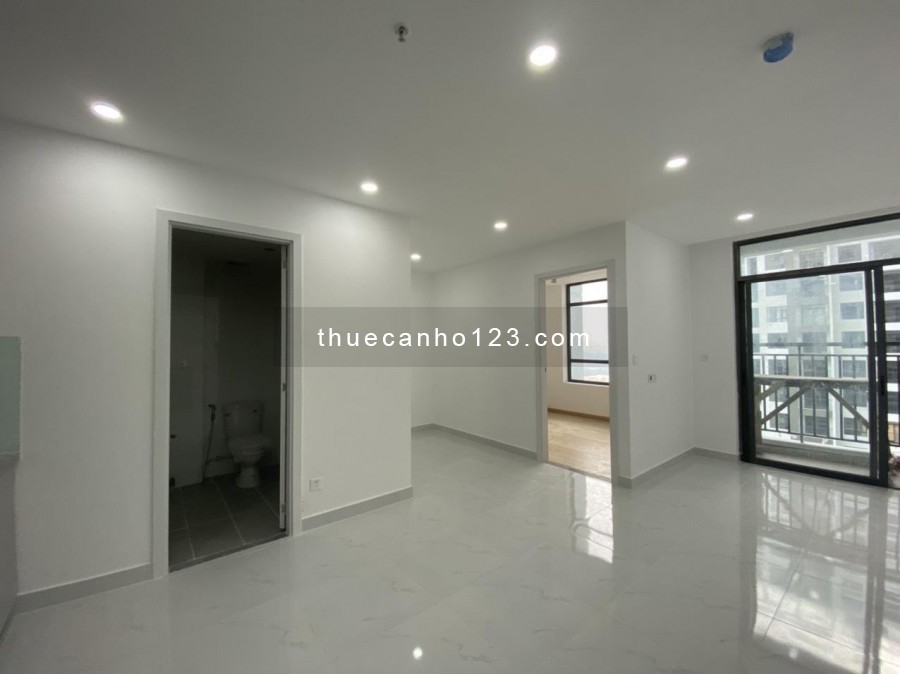 Cho thuê chung cư Nguyễn Kim lô B Quận 10, diện tích 55m2, 2 phòng ngủ nhà trống mới nhận, giá cho thuê 7,5tr/tháng