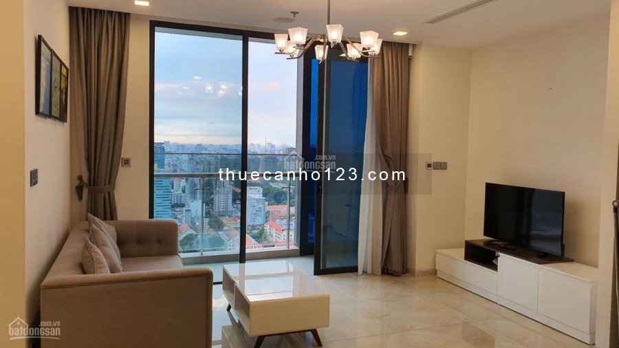 Cho thuê căn hộ nội thất Ý cao cấp Vinhomes Ba Son, dtsd 121m2, 3 PN, giá 28 triệu/tháng, tầng cao