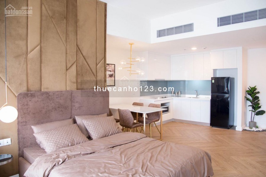 Cho thuê căn hộ rộng 50m2, 1 PN, có sẵn nội thất, đồ dùng, cc Gateway Thảo Điền, giá 18 triệu/tháng