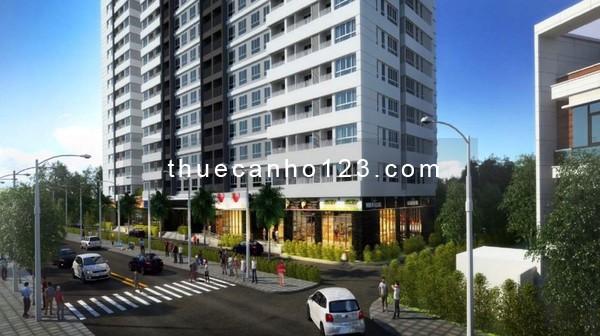 Cho thuê căn hộ chung cư cao cấp Golden Mansion, 70m2, 2PN, 2wc, đủ nội thất