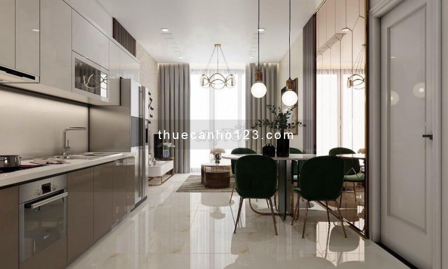 Cho thuê căn hộ chung cư cao cấp The Sun Avenue 98m2, 3PN, 2WC