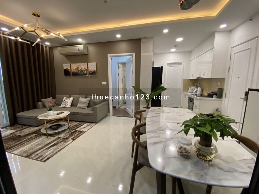 Cho thuê căn hộ chung cư cao cấp tại huyện Bình Chánh dự án Saigon Mia - Diện thích 76m2 - Thiết kế : 3PN , 2WC