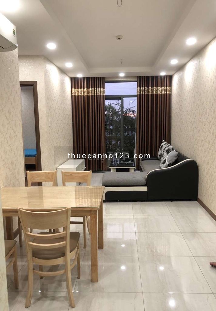 Cho thuê căn hộ chung cư Him Lam Phú An, 68m2, 2PN, nội thất mới đẹp