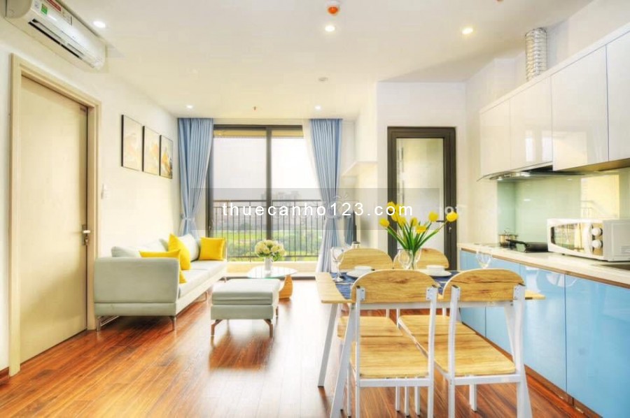 Cho thuê căn hộ chung cư cao cấp Vinhomes Green Bay Mễ Trì, full nội thất 1pn, 1wc giá chỉ 5 triệu/tháng