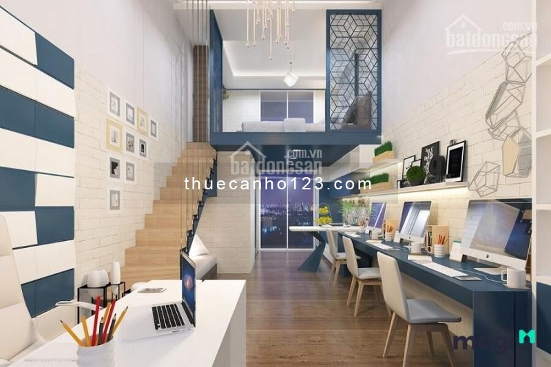 Cho thuê mới Pegasuite cần cho thuê căn hộ 68m2, 2 PN, kiến trúc đẹp, giá 7 triệu/tháng