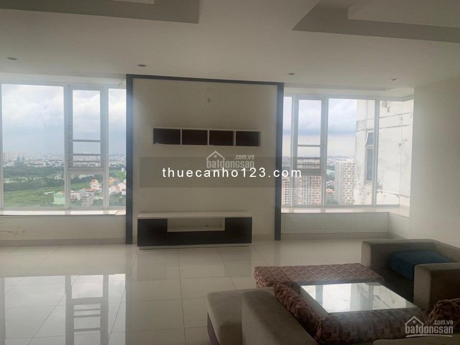 Cho thuê căn hộ mới 138m2, 2 PN, nội thất có sẵn, giá 8 triệu/tháng, cc Terra Rosa