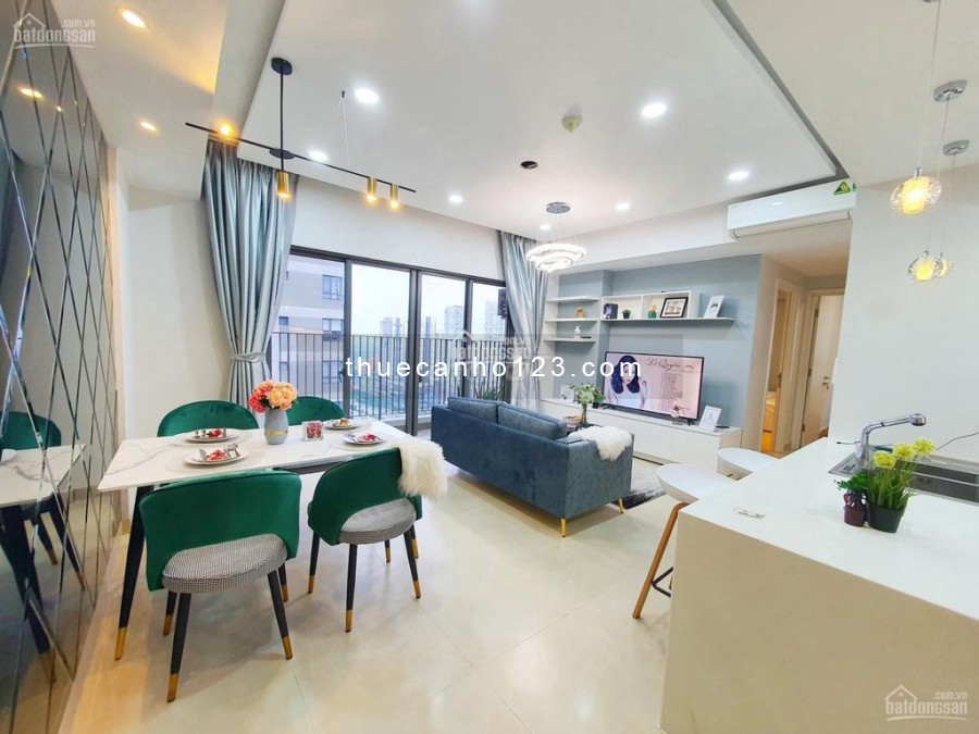 Căn hộ tầng trung view đẹp, đầy đủ tiện nghi nội thất, 2pn, 2c tại Masteri Thảo Điền
