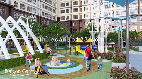 Cần cho thuê nhanh căn hộ cao cấp 2PN,2WC, Dt 65m2 trong dự án chung cư Saigon Gateway Quận 9