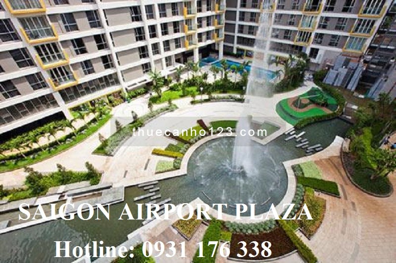 Cho thuê căn hộ Sài Gòn Airport Plaza 2pn, view đẹp, nội thất đẹp 16tr/tháng. LH 0931. 176. 338