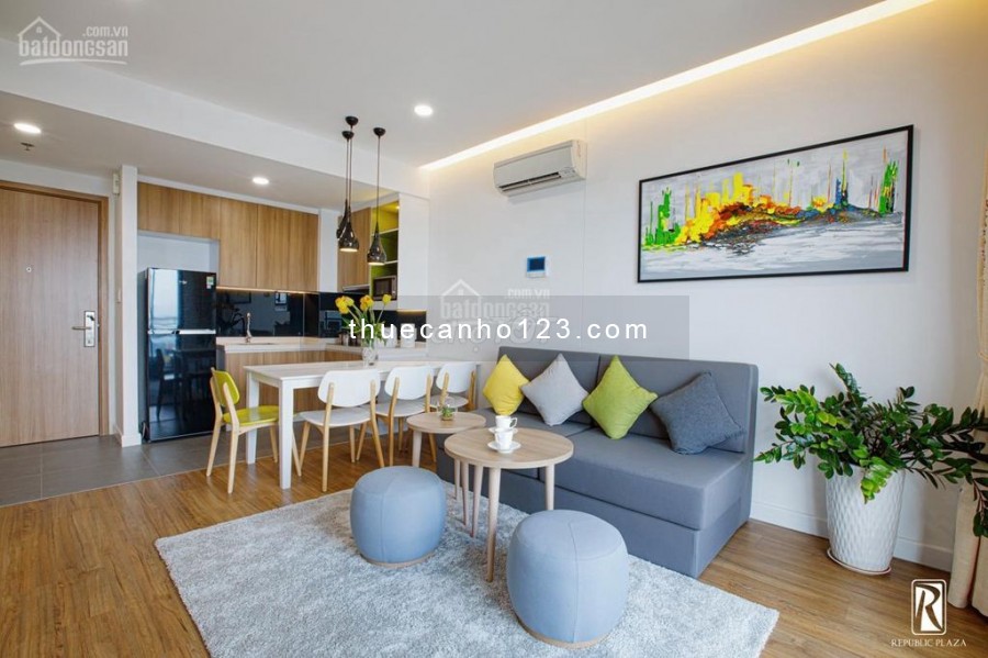 Cần cho thuê căn hộ Phú Gia Hưng, Dt 77m2, 2PN, 2WC giá thuê 7tr4/tháng. Có nội thất