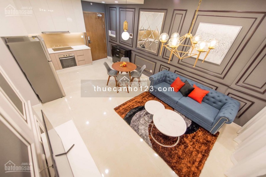 Chủ cần cho thuê căn hộ 90m2, 2 PN, kiến trúc đẹp, cc Him Lam Quận 6, giá 9 triệu/tháng, LHCC
