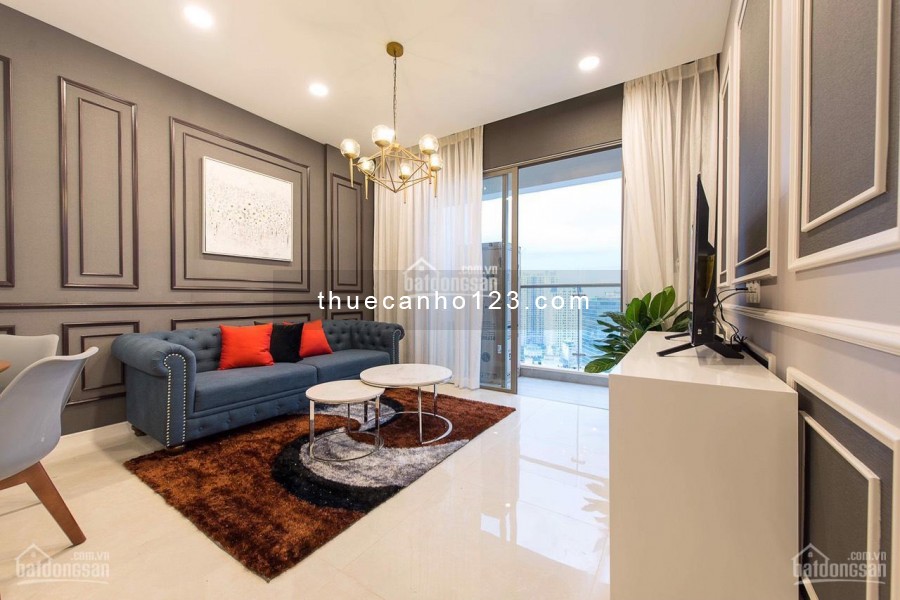 Chủ cần cho thuê căn hộ 90m2, 2 PN, kiến trúc đẹp, cc Him Lam Quận 6, giá 9 triệu/tháng, LHCC