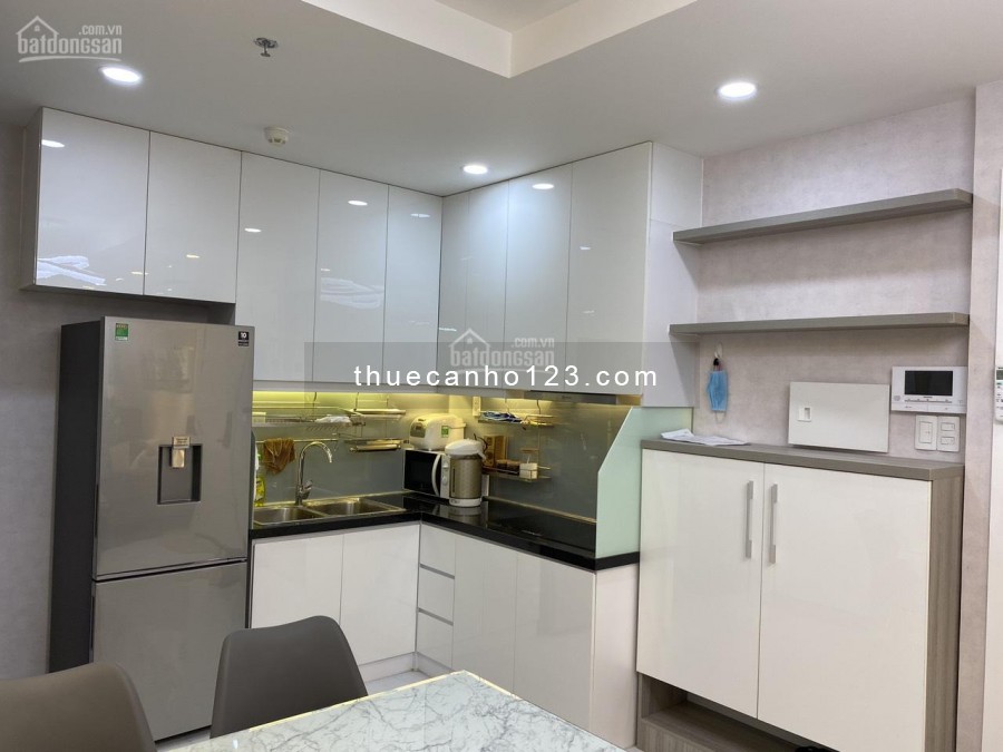 Lucky 50 Phạm Văn Khoẻ, Quận 6 cần cho thuê căn hộ 86m2, 2 PN, có nội thất, giá 13 triệu/tháng