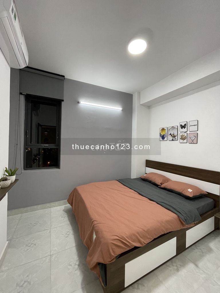Cho thuê căn hộ hung cư full nội thất Phú Thịnh Plaza tầng 10 view biển, cánh đồng năng lượng gió.