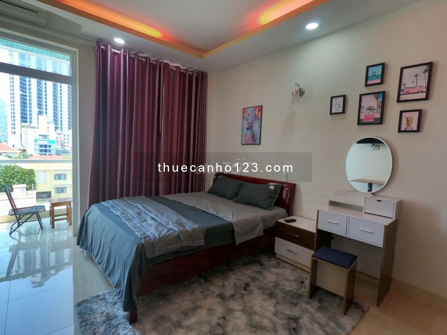 Cho thuê căn hộ căn hộ VIỆT CƯỜNG cạnh đại học Khánh Hoà, cách biển 50m - 3.5tr/th.
