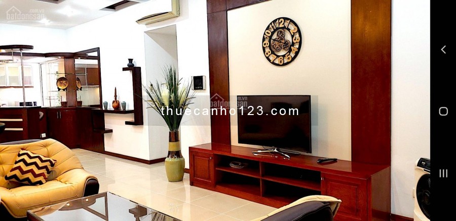 Căn hộ cao cấp, đẹp tại chung cư Saigon Pearl, 122m2, 3PN, full nội thất sang trọng.
