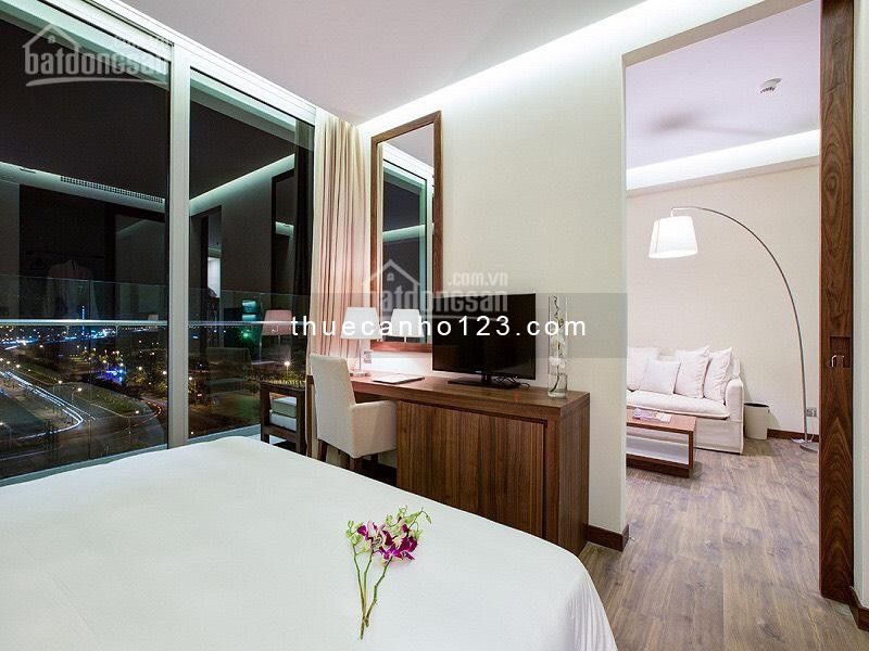 Cho thuê căn hộ tại À La Carte Hotel 70m2, 2pn, 2wc, đầy đủ tiện nghi nội thất