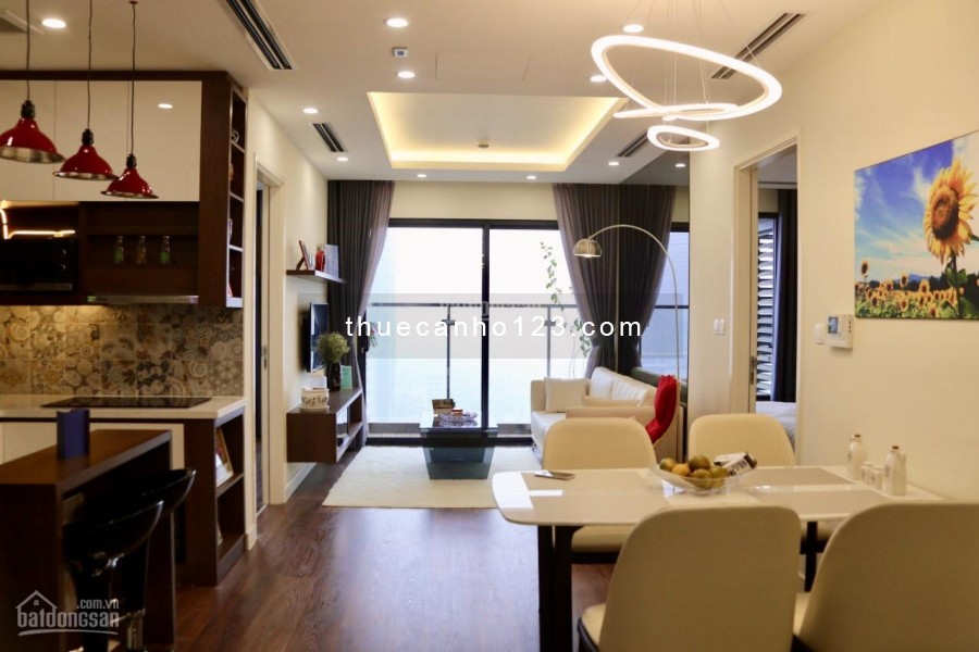 Cho thuê căn hộ tại chung cư Việt Đức Complex 2pn, 2wc, diện tích 90m2, full nội thất.