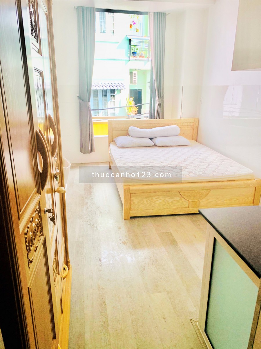 Cho thuê căn hộ 25m2 đường Tôn Thất Thuyết Quận 4 gần cầu Tân Thuận giá 4.6 triệu