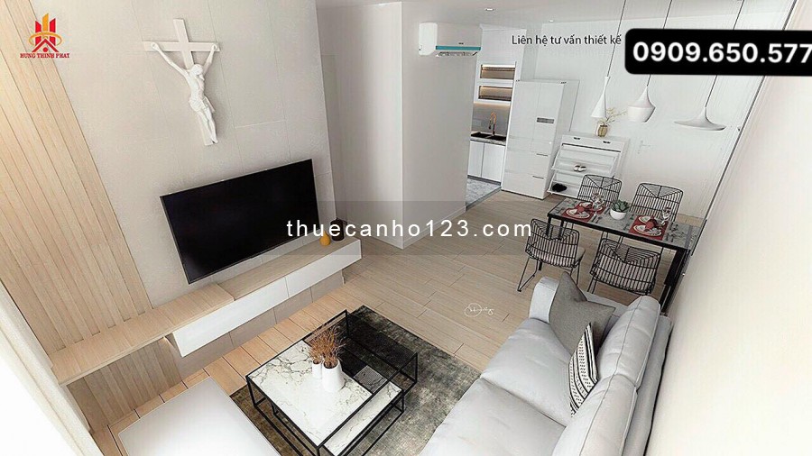 Cho thuê căn hộ Akari City Nam Long - Nội thất đẹp - Căn 2pn giá chỉ từ 7.5tr - 8tr Miễn phí QL