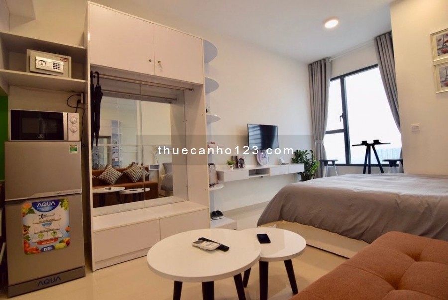 Cần cho thuê nhanh căn hộ Officetel thuộc chung cư River Gate, 30m2, 1pn, full nội thất