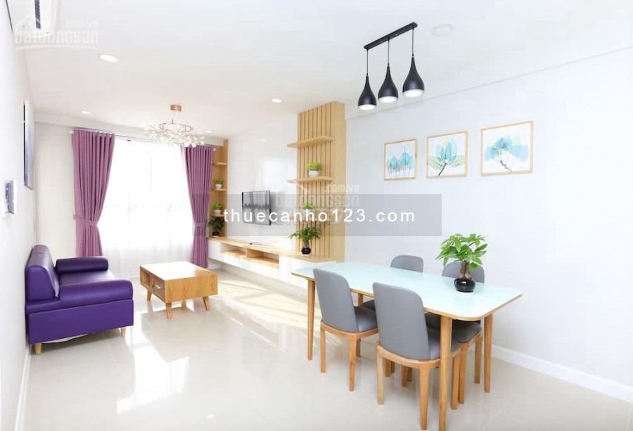 Cho thuê căn hộ tại dự án chung cư City Gate Towers 74m2, full nội thất, giá thuê 10 triệu/tháng