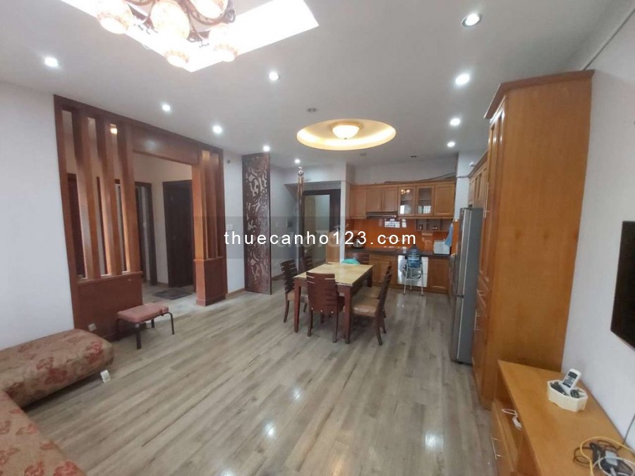 Cho thuê căn hộ chung cư Khánh Hội 2, 100m2, 3pn, 2wc, full nội thất giá thuê 13 triệu/tháng