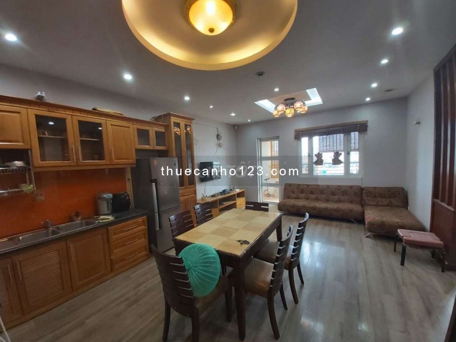 Cho thuê căn hộ chung cư Khánh Hội 2, 100m2, 3pn, 2wc, full nội thất giá thuê 13 triệu/tháng