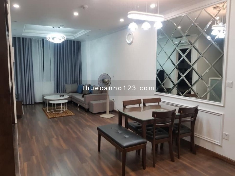 Cho thuê căn hộ chung cư Eco City Việt Hưng 78m2, 2 phòng, 2wc, nhà mới, full nội thất đẹp