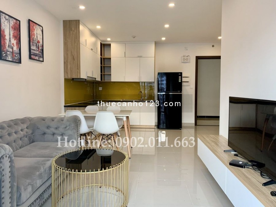 Cho thuê căn hộ Sunrise Riverside 70m2, gồm 2 phòng ngủ, 2wc đầy đủ nội thất