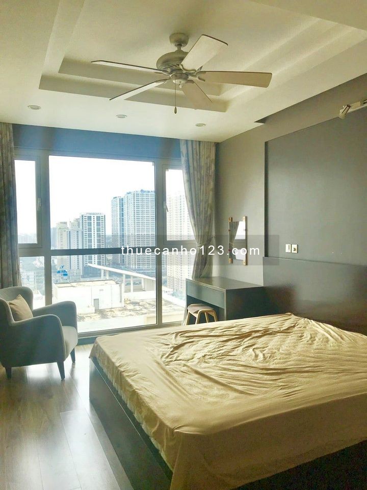 Cho thuê căn hộ chung cư Mandarin Hoàng Minh Giám, Căn hộ thiết kế 114m 2pn+1 2wc 1pk