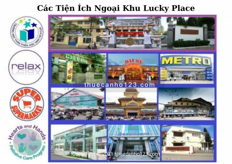 Tiện ích ngoại khu chung cư Lucky Palace quận 6