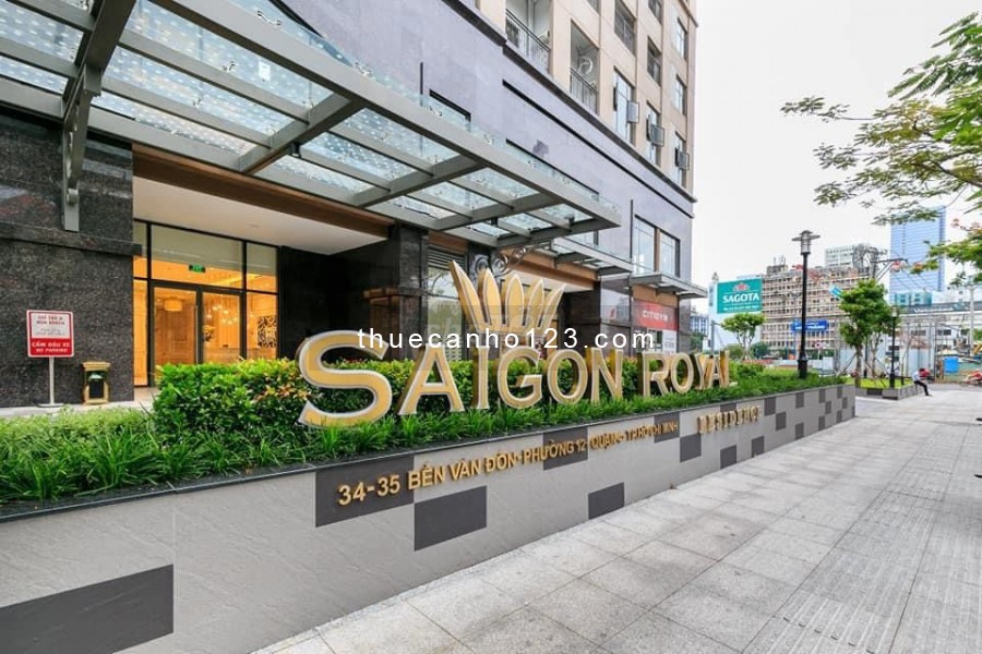 Cho thuê căn hộ siêu đẹp tại Saigon Royal Residence diện tích 57m2, 2pn, 1wc, view thoáng