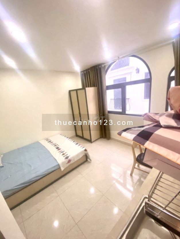 Gần trường ĐH CD cho thuê căn hộ dịch vụ Quận Phú Nhuận giá chỉ 5 triệu/ tháng đầy đủ nội thất đẹp