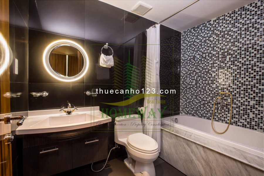 Cho thuê căn hộ cao cấp tại Léman Luxury trung tâm Quận 3, căn 2 phòng ngủ và đủ nội thất