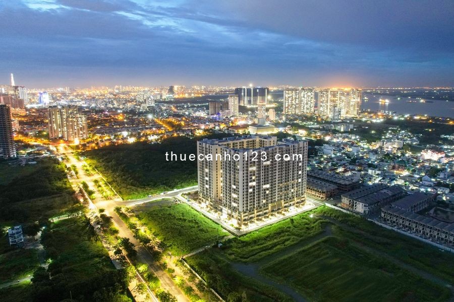Cho thuê căn hộ Q7 Boulevard tầng 8 view nhìn Phú Mỹ Hưng siêu đẹp căn 57m2, 2pn, 1wc