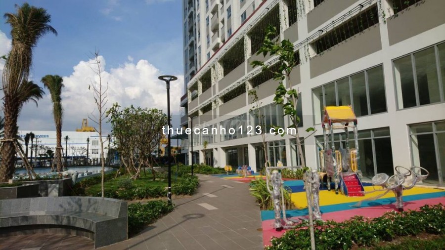 Cho thuê căn hộ Luxgarden 70m2, 2PN, 2WC, giá ưu đãi 8tr, view cầu Phú Mỹ